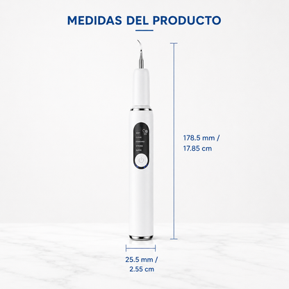 Limpiador Dental Ultrasónico con Luz LED