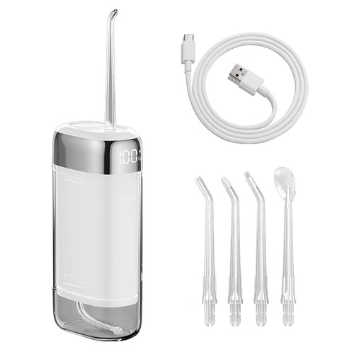Irrigador bucal eléctrico JS619 con esterilizador UV